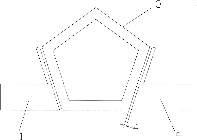 Novel asymmetric C-band double-mode band-pass filter