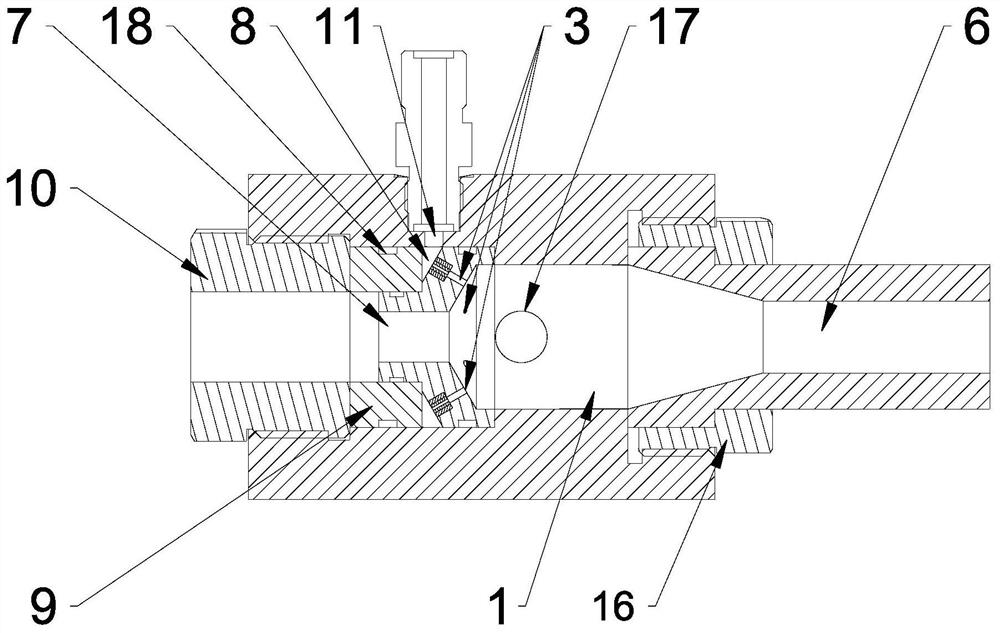 A wire derusting nozzle