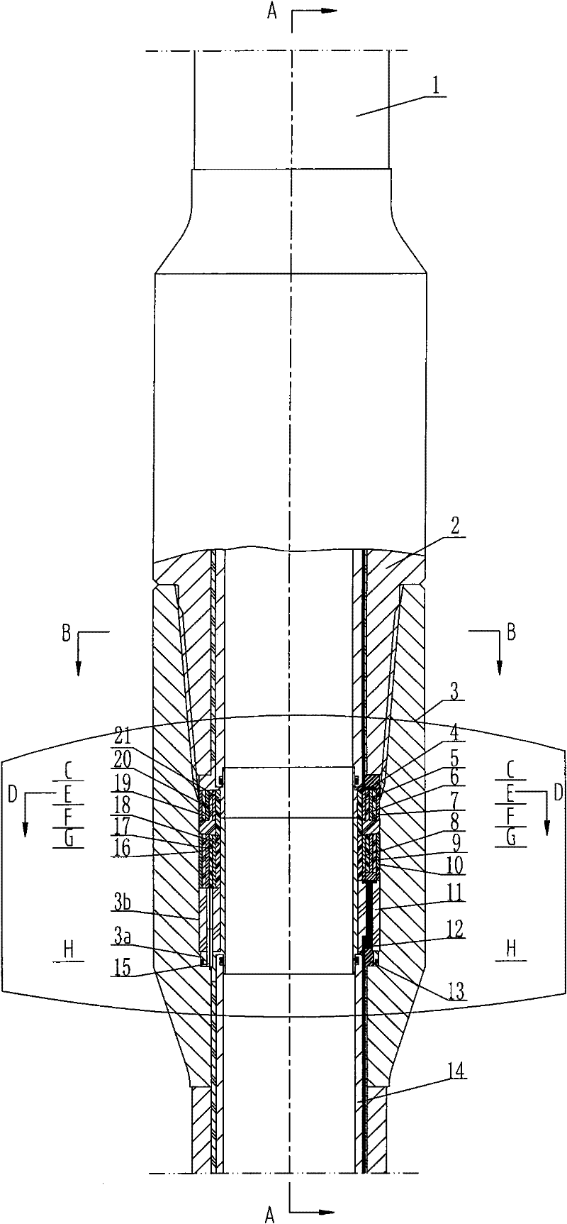 Power and signal transmission drill stem
