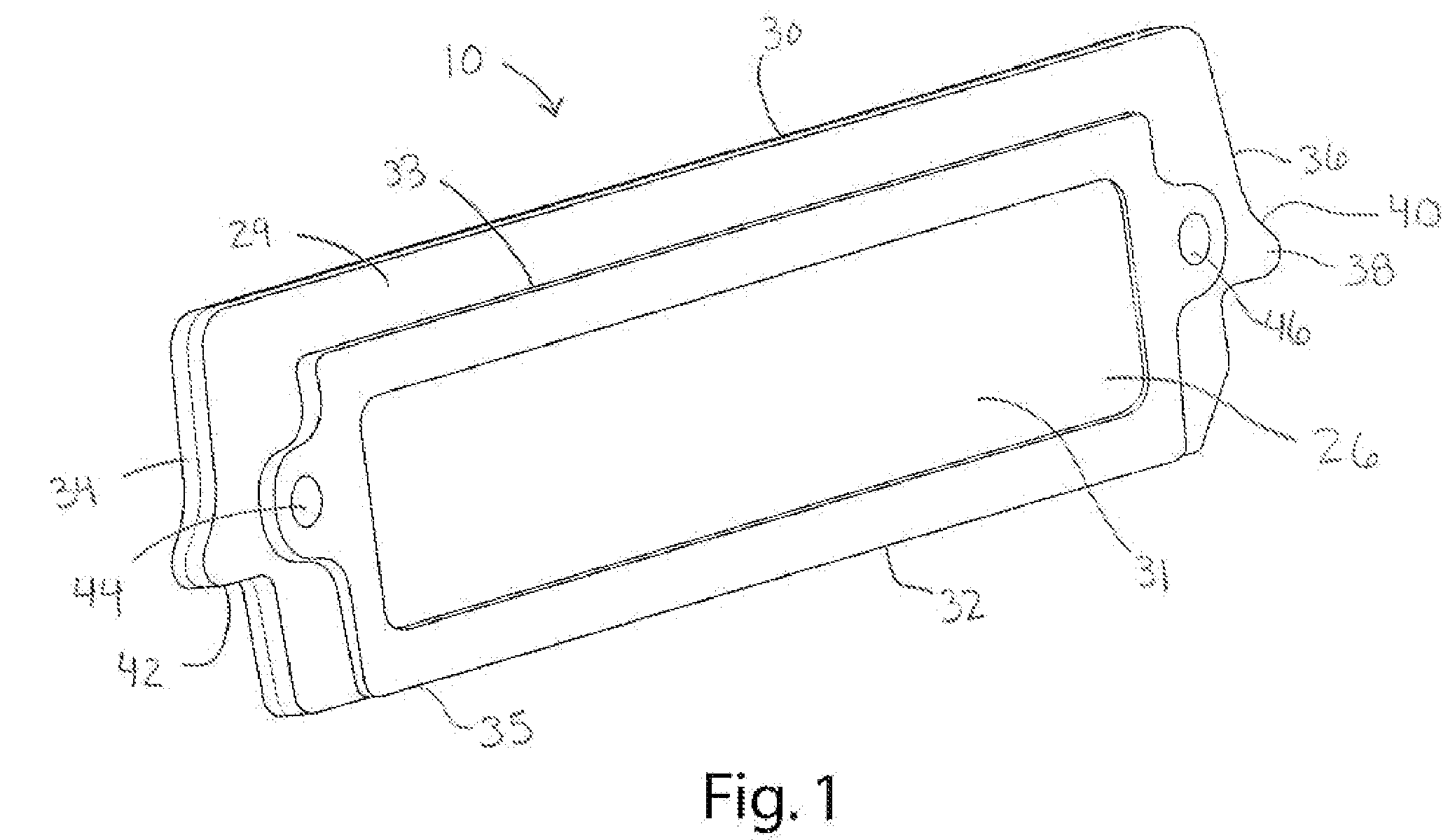 RFID hard case device and method of manufacture