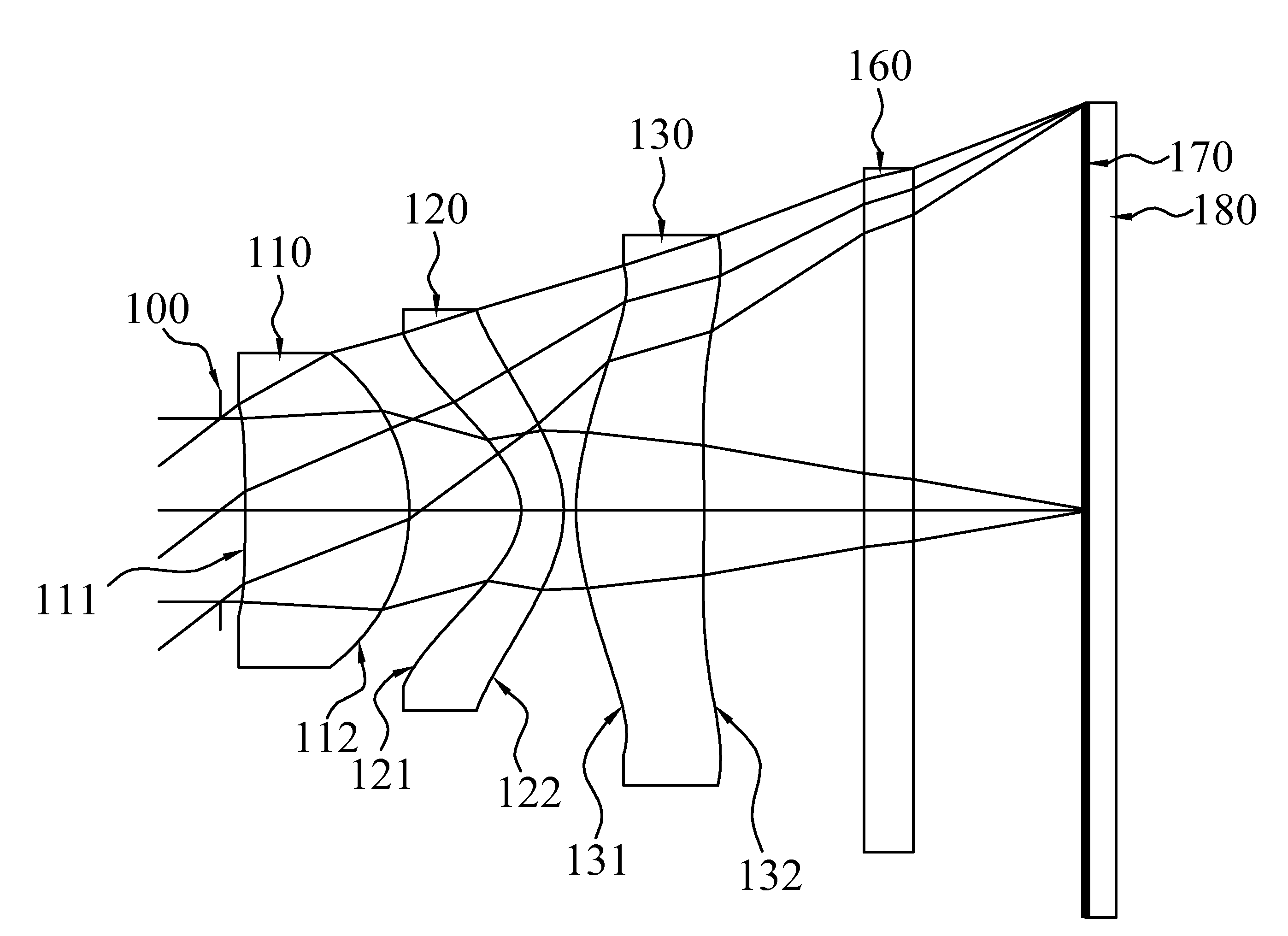 Optical Lens Assembly for Image Capture