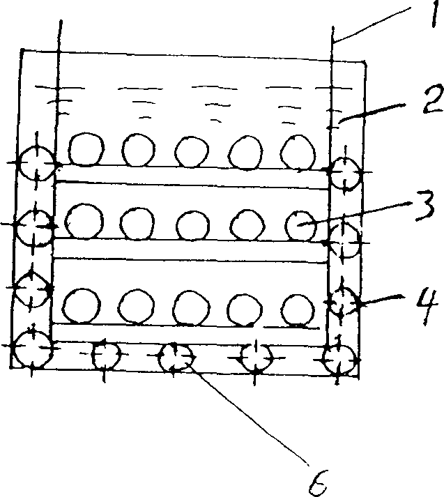 Protective treatment method for oil sucking rod, oil pipe and sleeve used specially for oil field