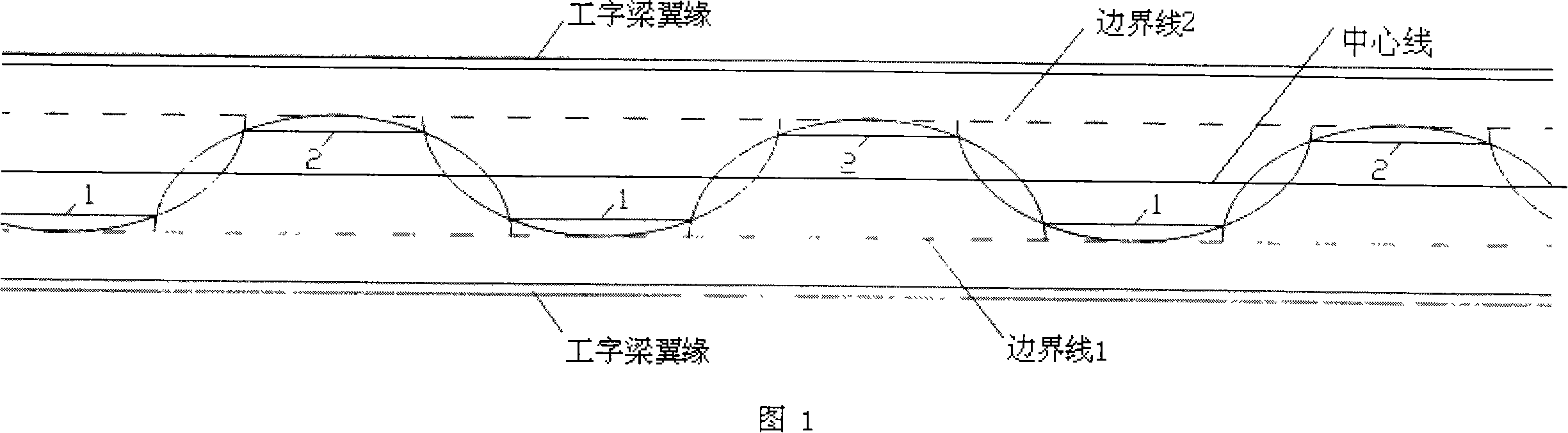 Method for preparing ellipse-like hole honeycomb web plate