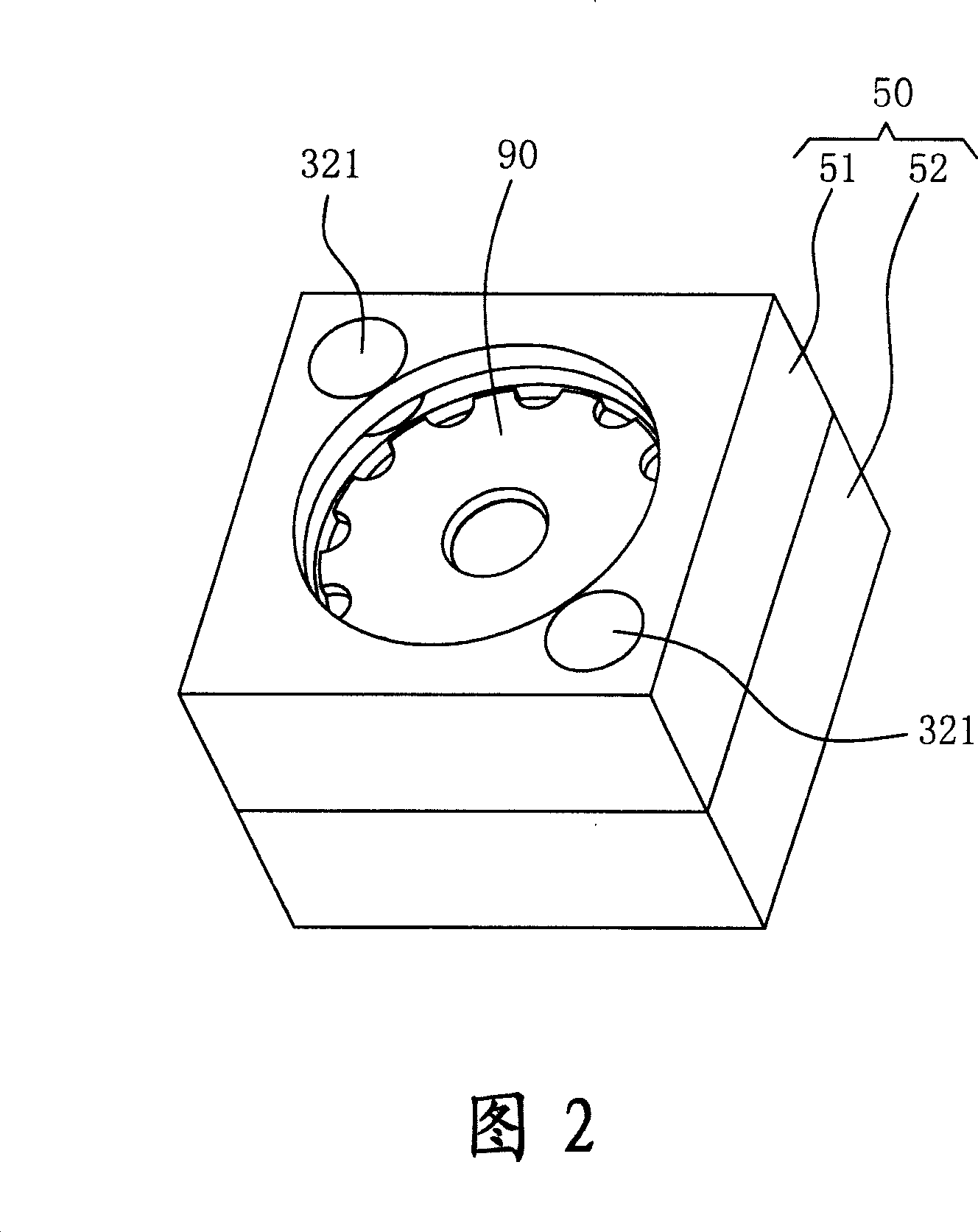 Two-section lens driver
