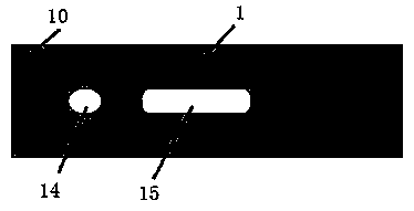 Annular gene-oriented paper micro-fluidic chip detection card for rapidly screening chronic obstructive pneumonia at early stage and test strip of detection card