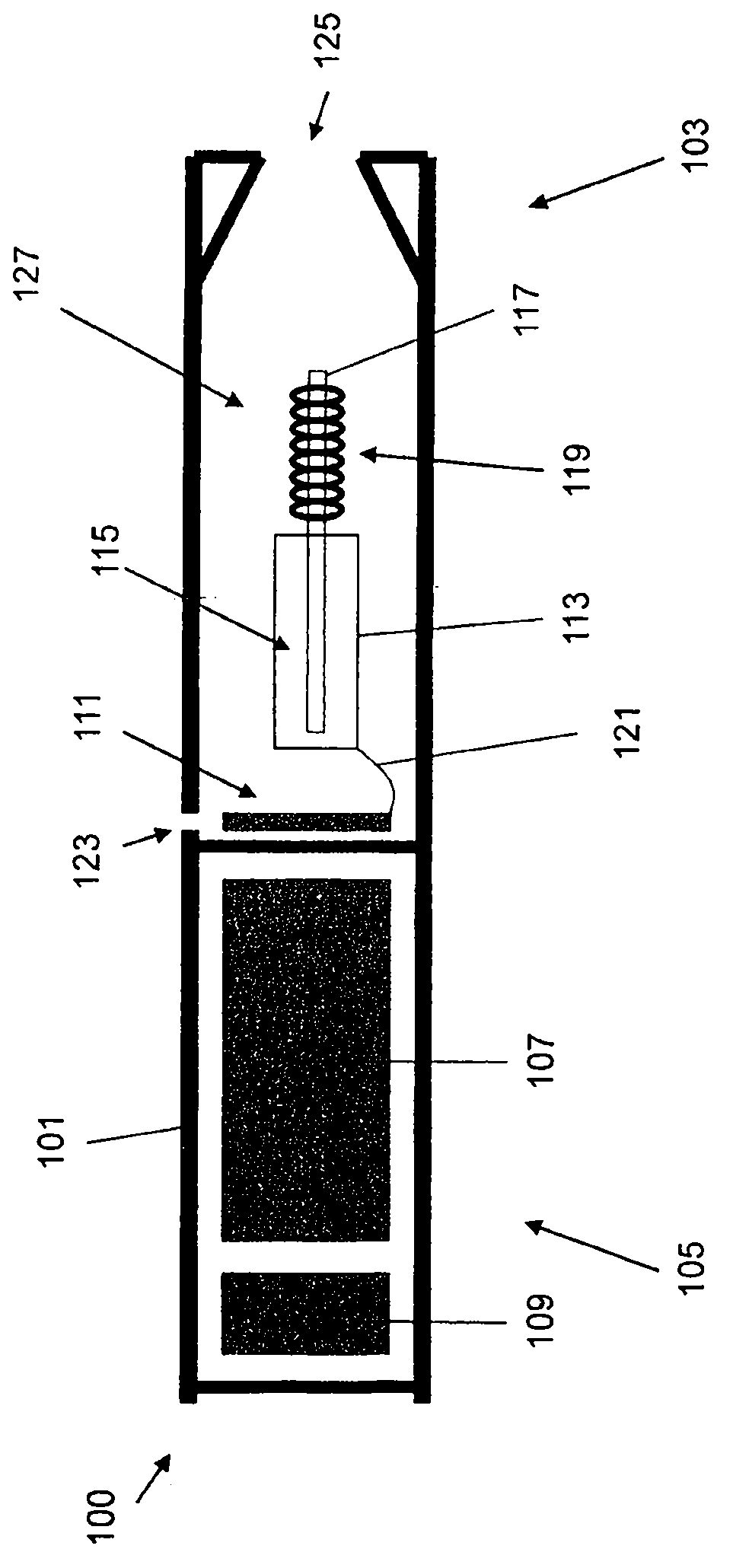 Aerosol generating system with means for disabling consumable