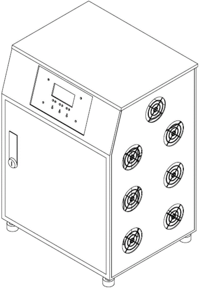 Off-grid wind power generator control box