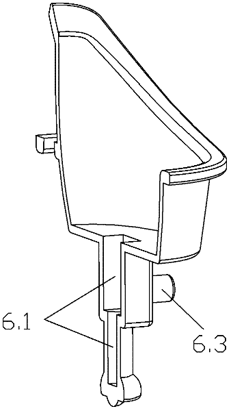 Eyeshade of eyeball motion machine