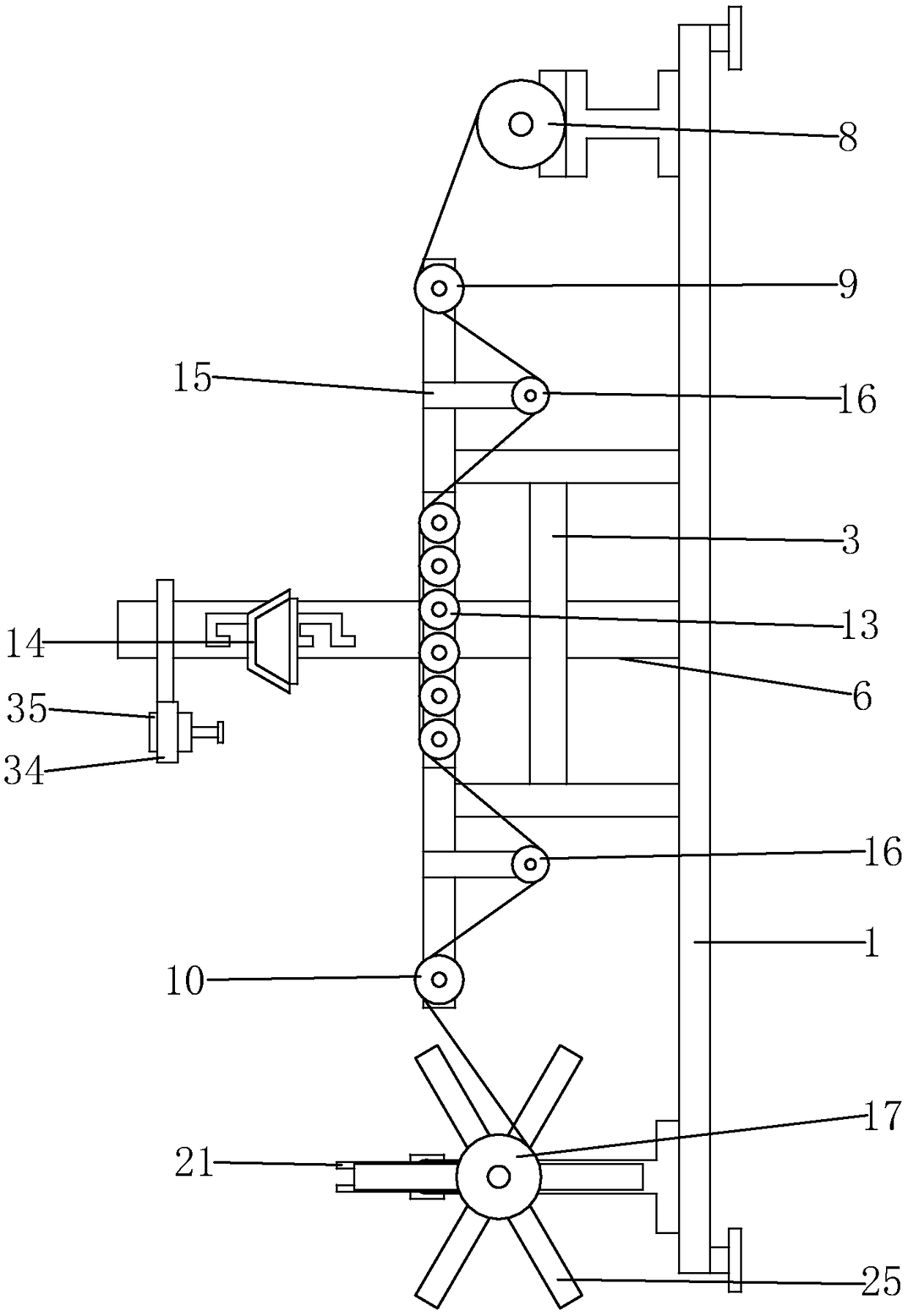 Device for detecting cloth defects