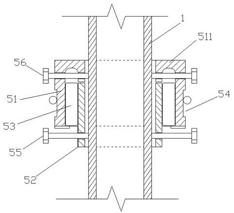 Fabricated building beam and slab supporting system based on pulley soft cable