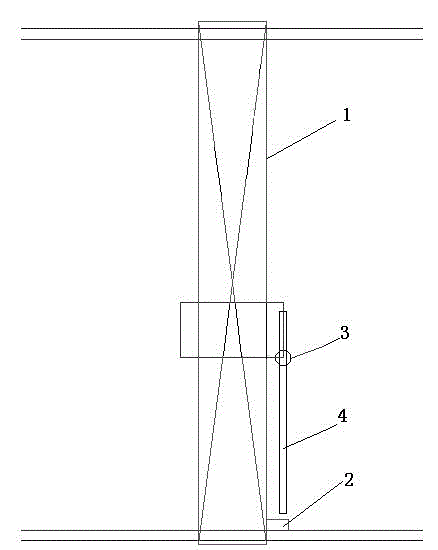 Double-beam hoist-type anti-collision safety protection device for crane