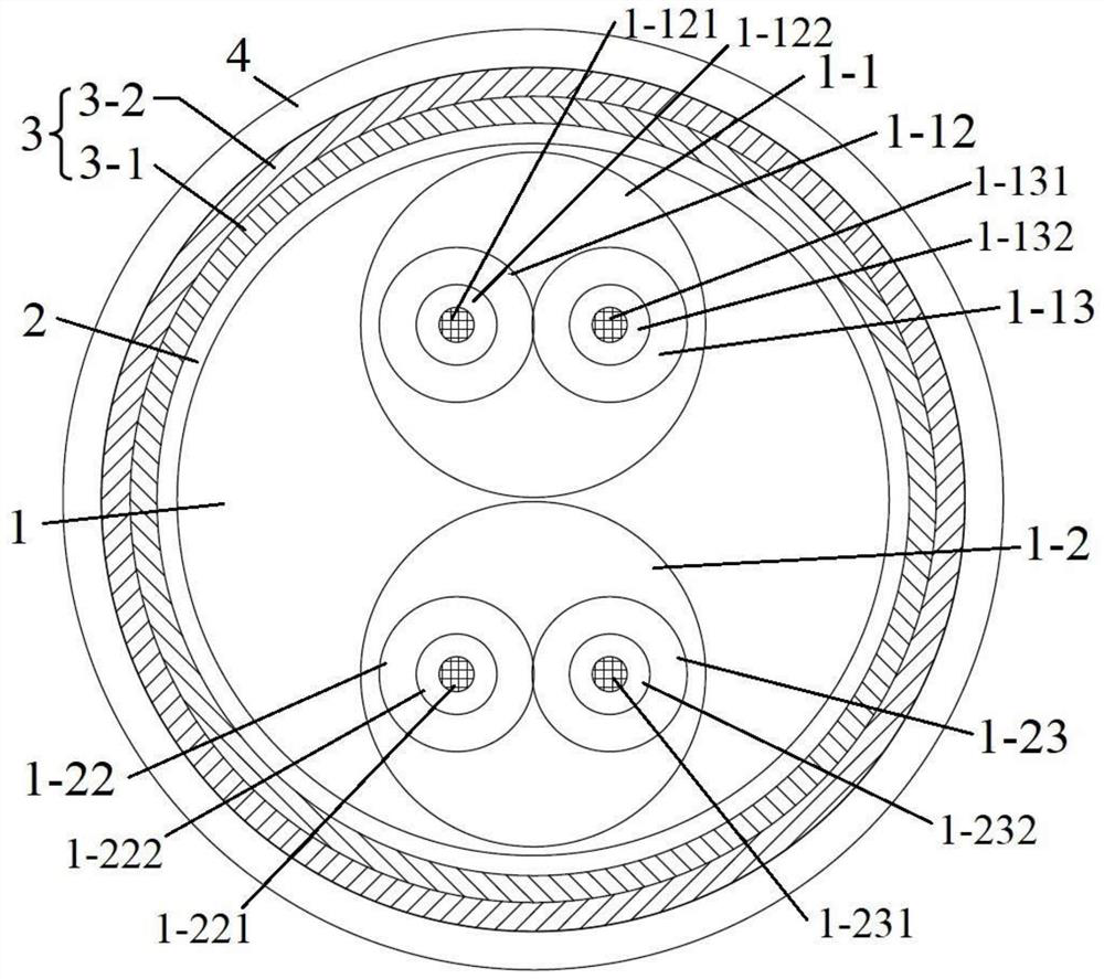 A kind of ultra-low temperature cable