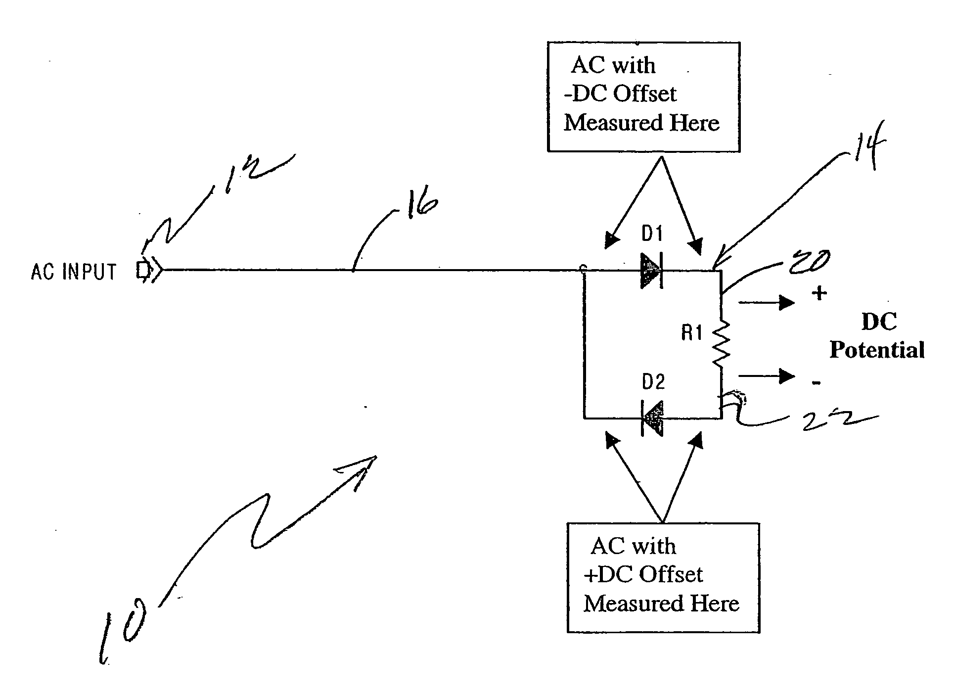 One wire self referencing circuits for providing power and data