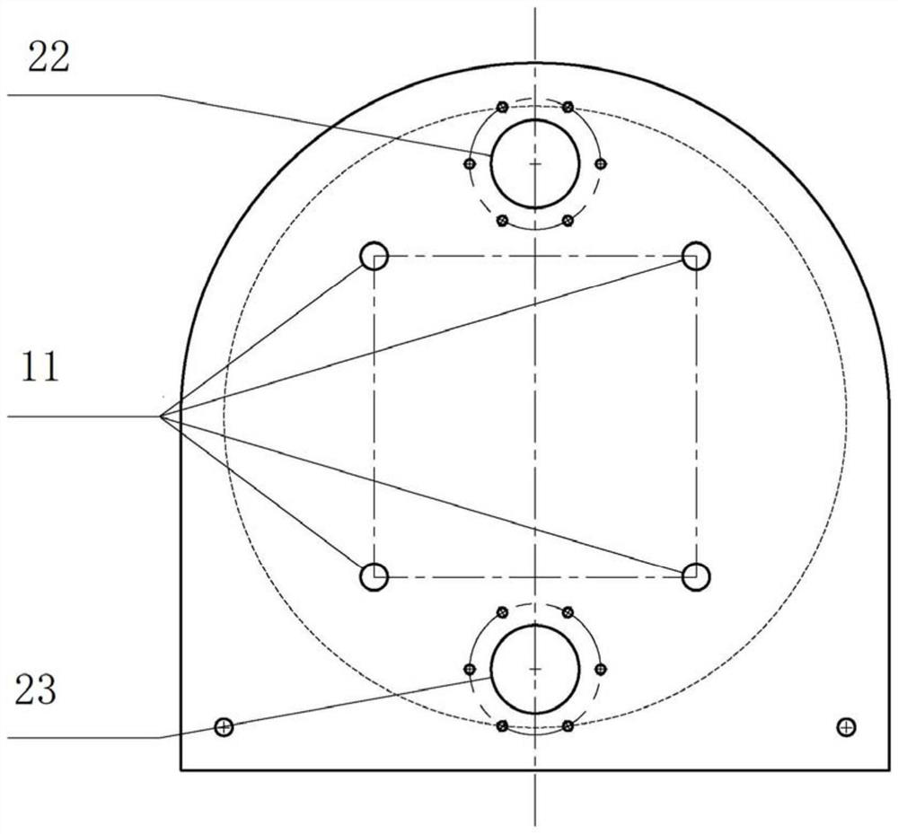 A device for observing the flow path of electrolyte