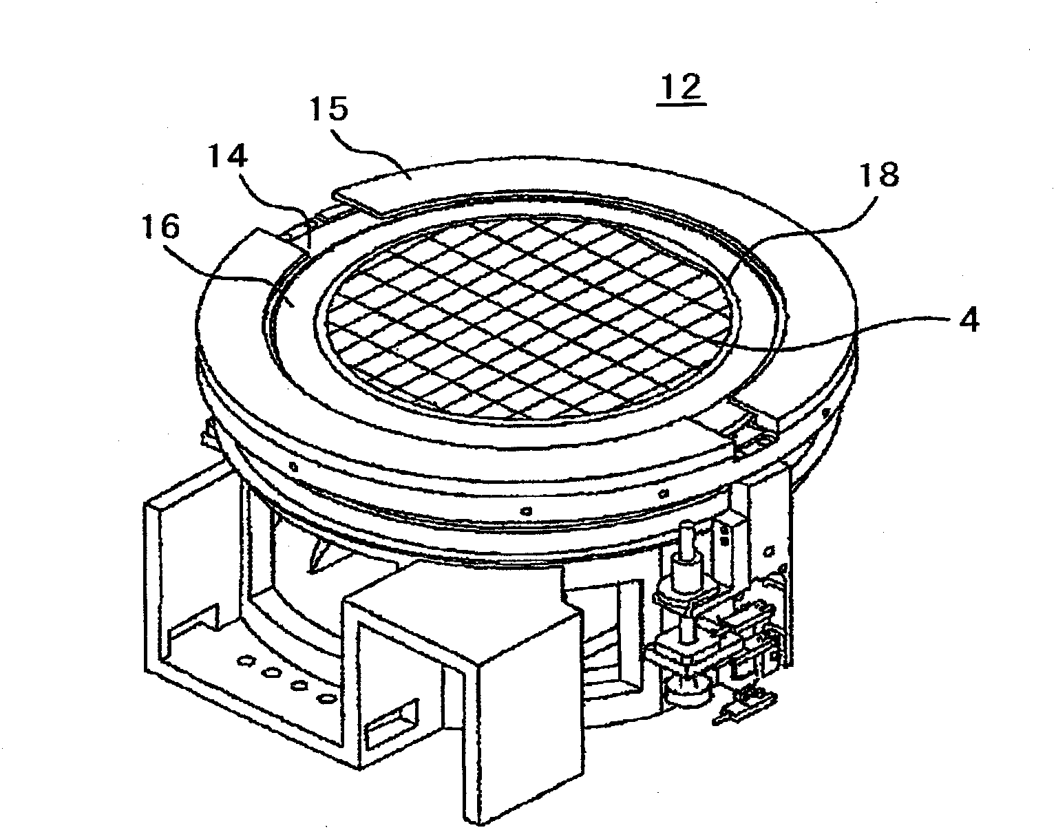 Pick-up method of die bonder and die bonder