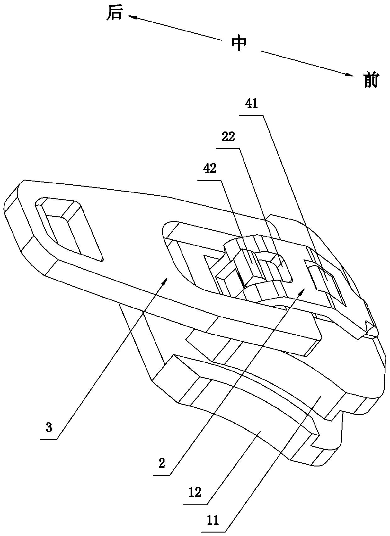 Metal YG spring automatic slider