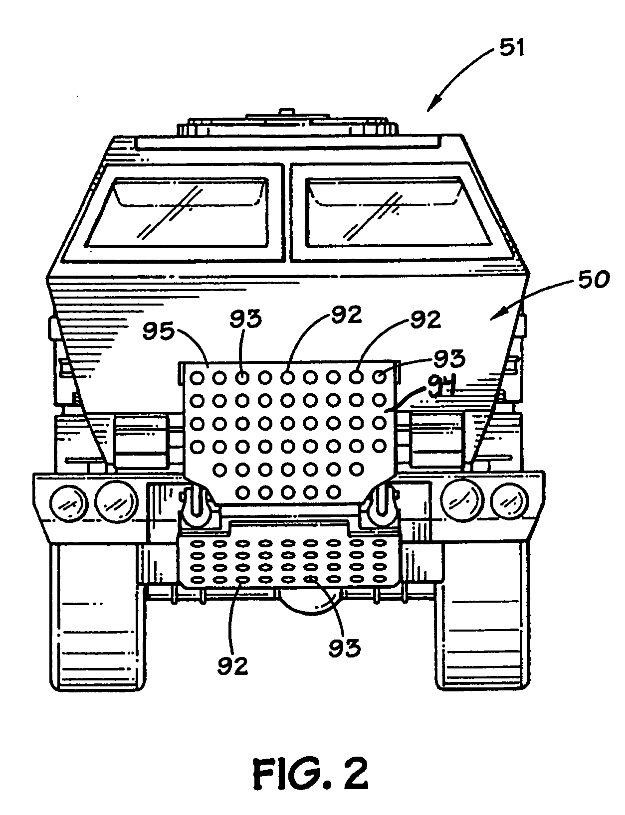 Armored cab for vehicles