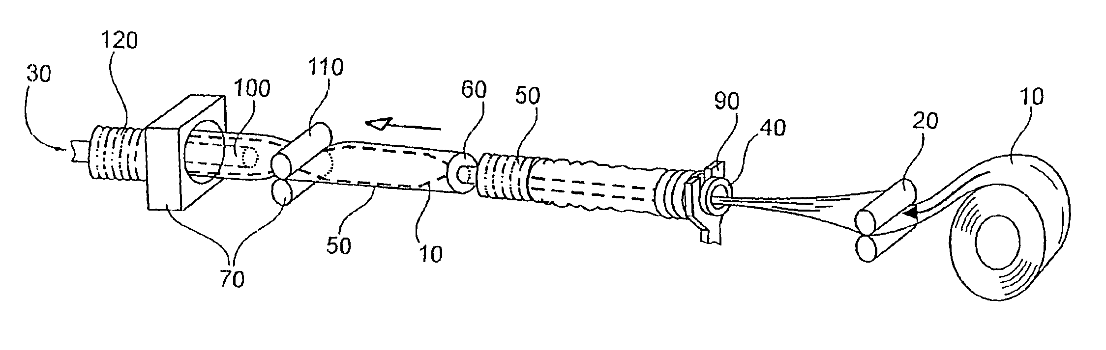 Process for producing a composite food casing