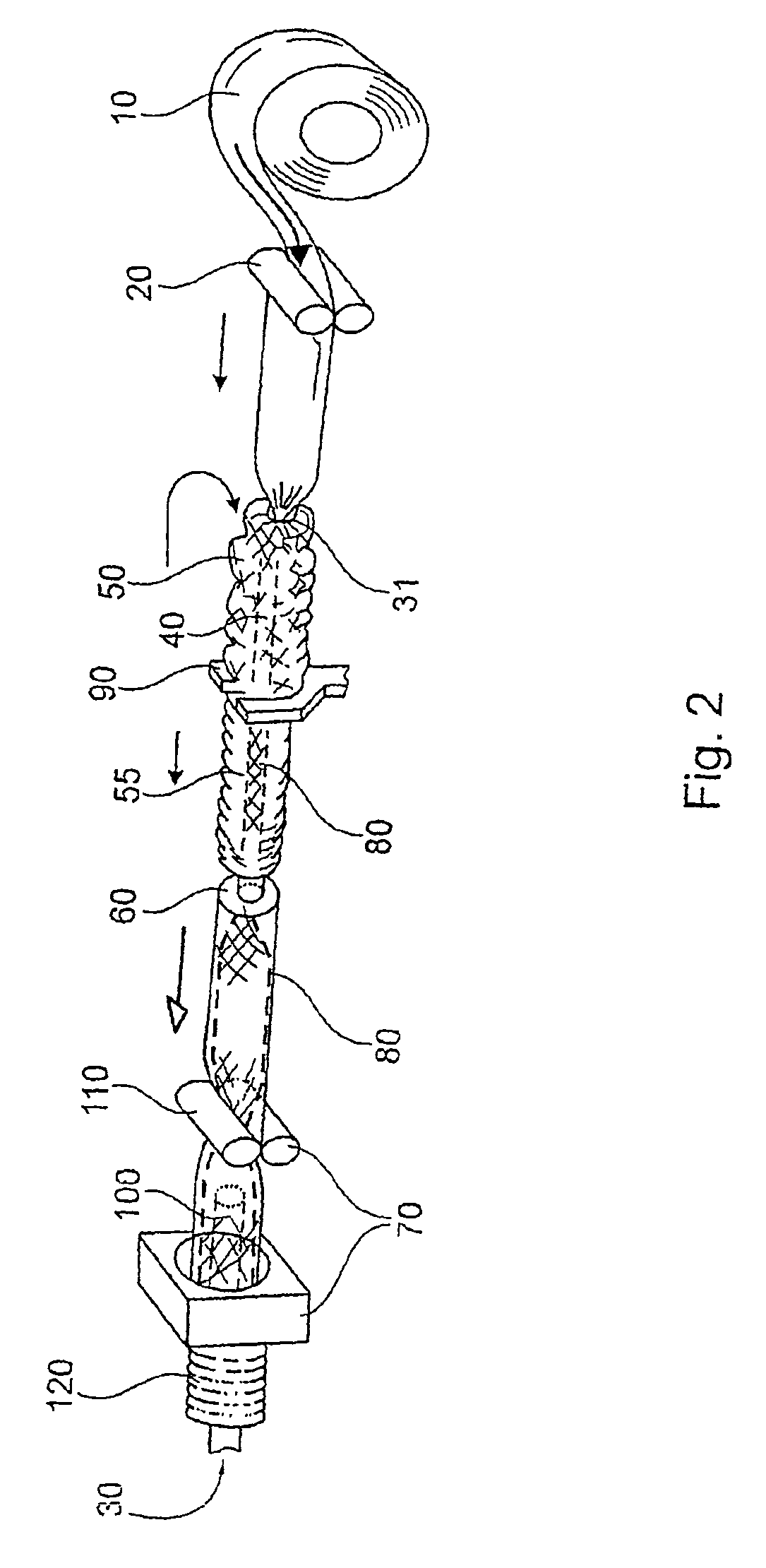 Process for producing a composite food casing