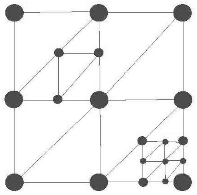 Grid contour drawing method based on marine internet of things