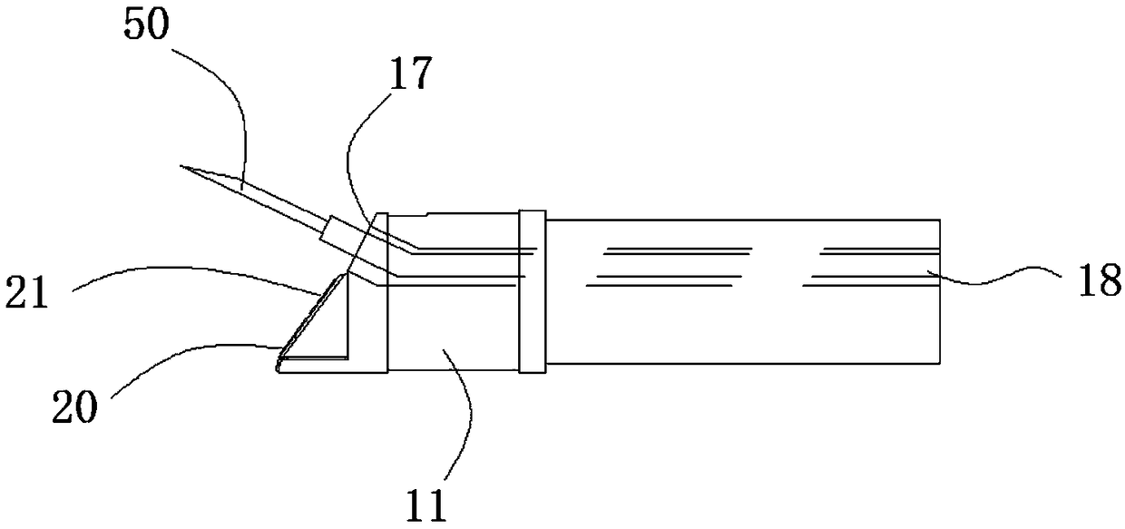 Multifrequency area array ultrasonic endoscopic system