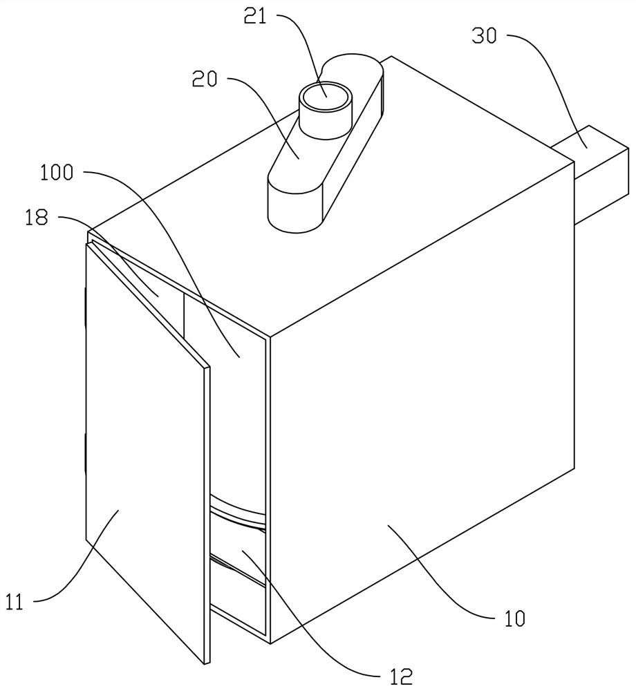 A device and method for replacing a medicine tank