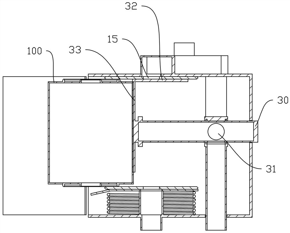 A device and method for replacing a medicine tank