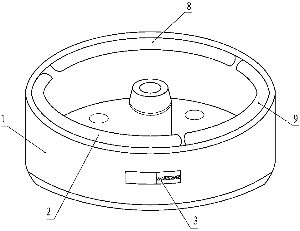 Igniting device of magnetor of motorbike