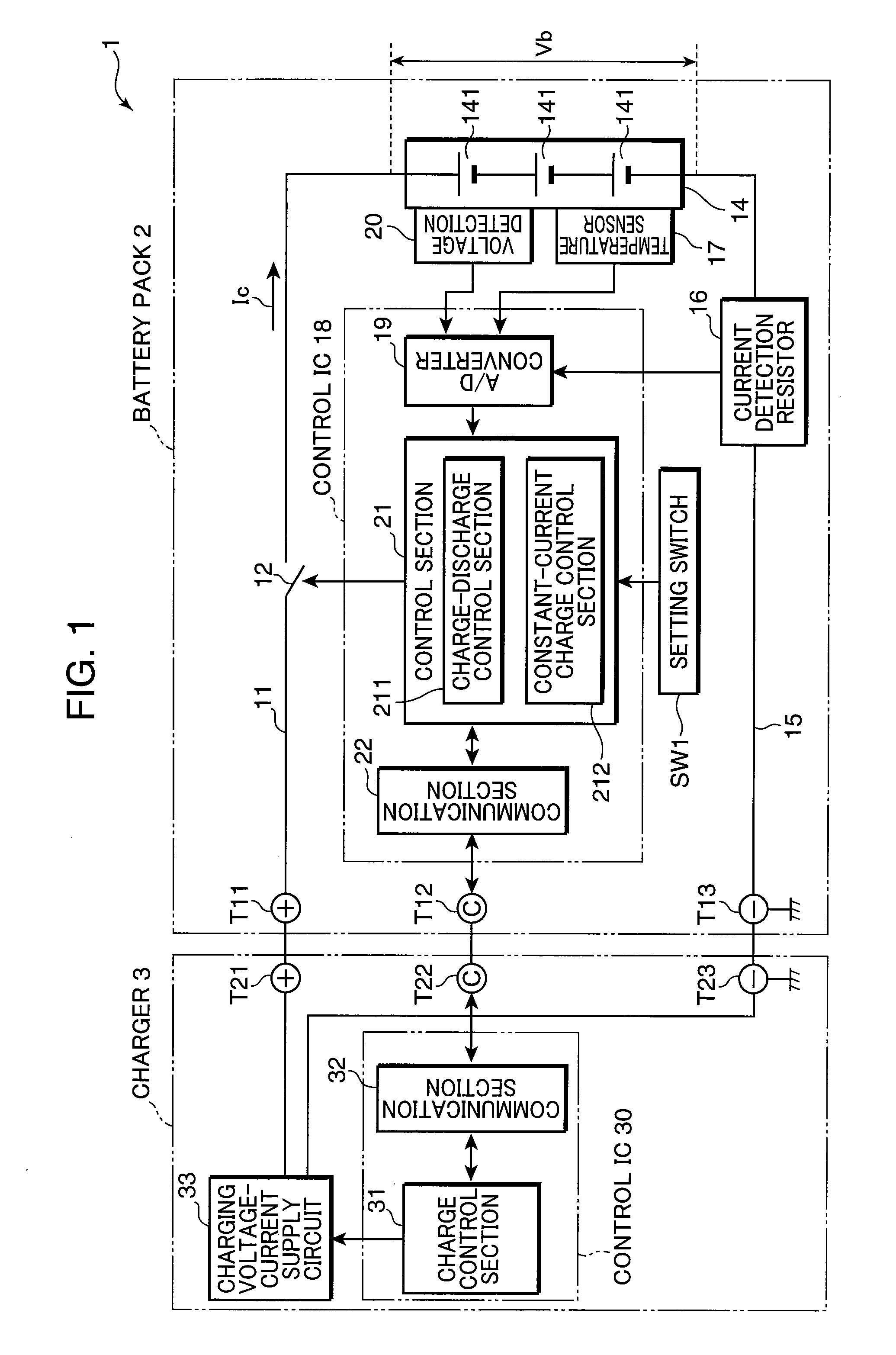 Charging system, charging apparatus and battery pack