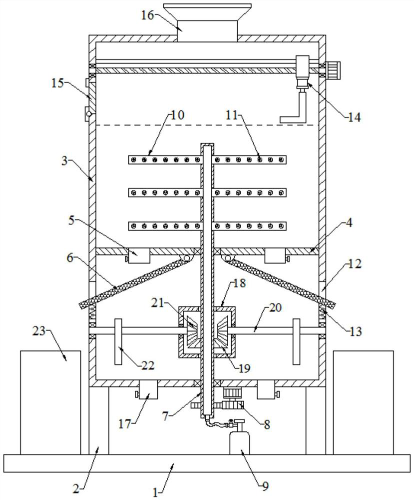 Molten aluminum impurity removal device for waste aluminum recovery and implementation method thereof
