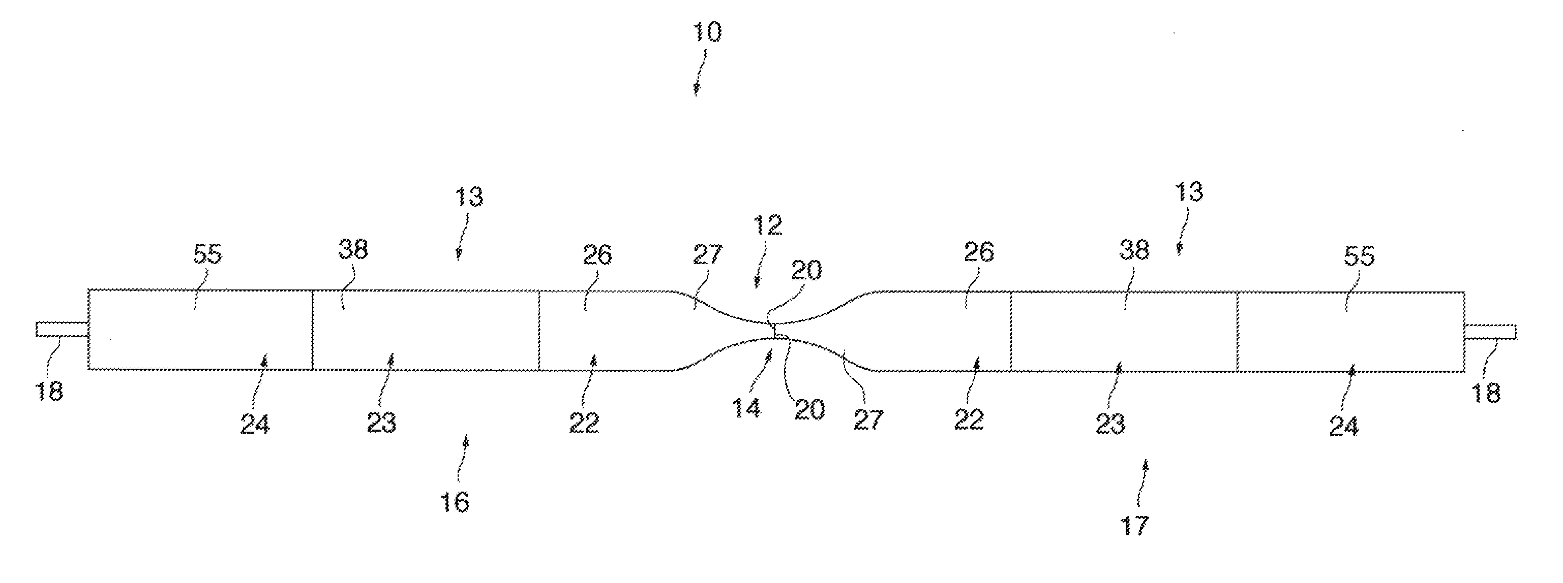 Mold for producing simulated blood vessel, method of producing simulated blood vessel and simulated blood vessel