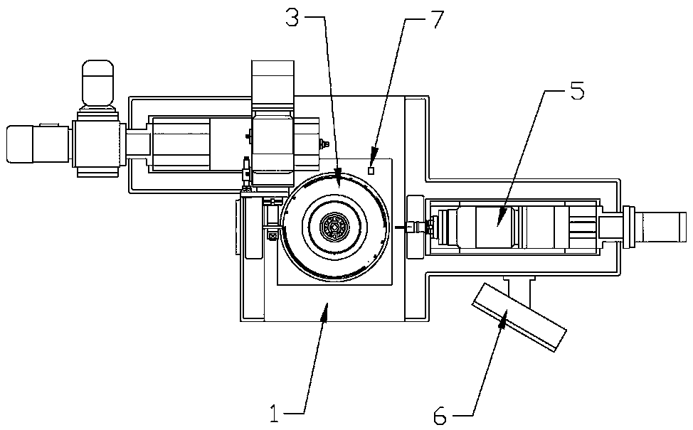 One-hundred-percent inspection process and device for flywheel sensor holes