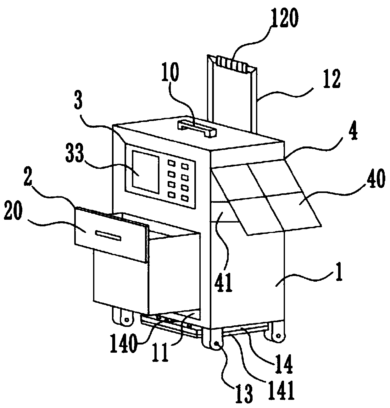 A multi-point intelligent collection and detection device for polluted soil