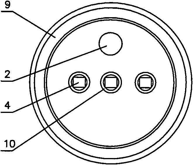 Solar water heater with through-type dual-opening vacuum tubes