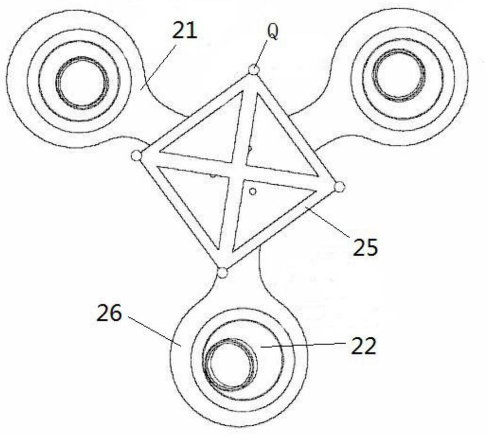 Stiffness identification system and identification method of industrial robot based on six-dimensional virtual joint model