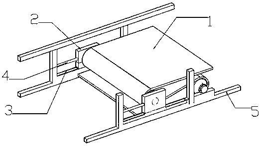 Novel multi-functional conveyor belt tension control device