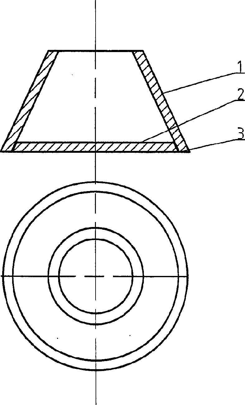 Glass fish bowl and its manufacturing method