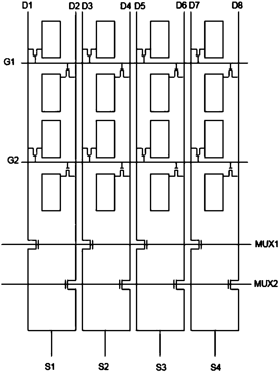 Array substrate, driving method, display panel and display equipment