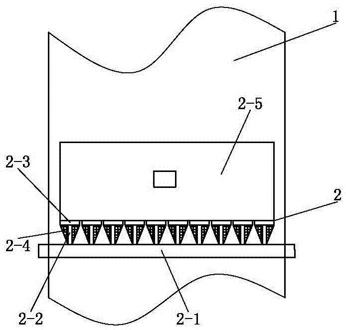 A fixed furnace body gasification combustion furnace