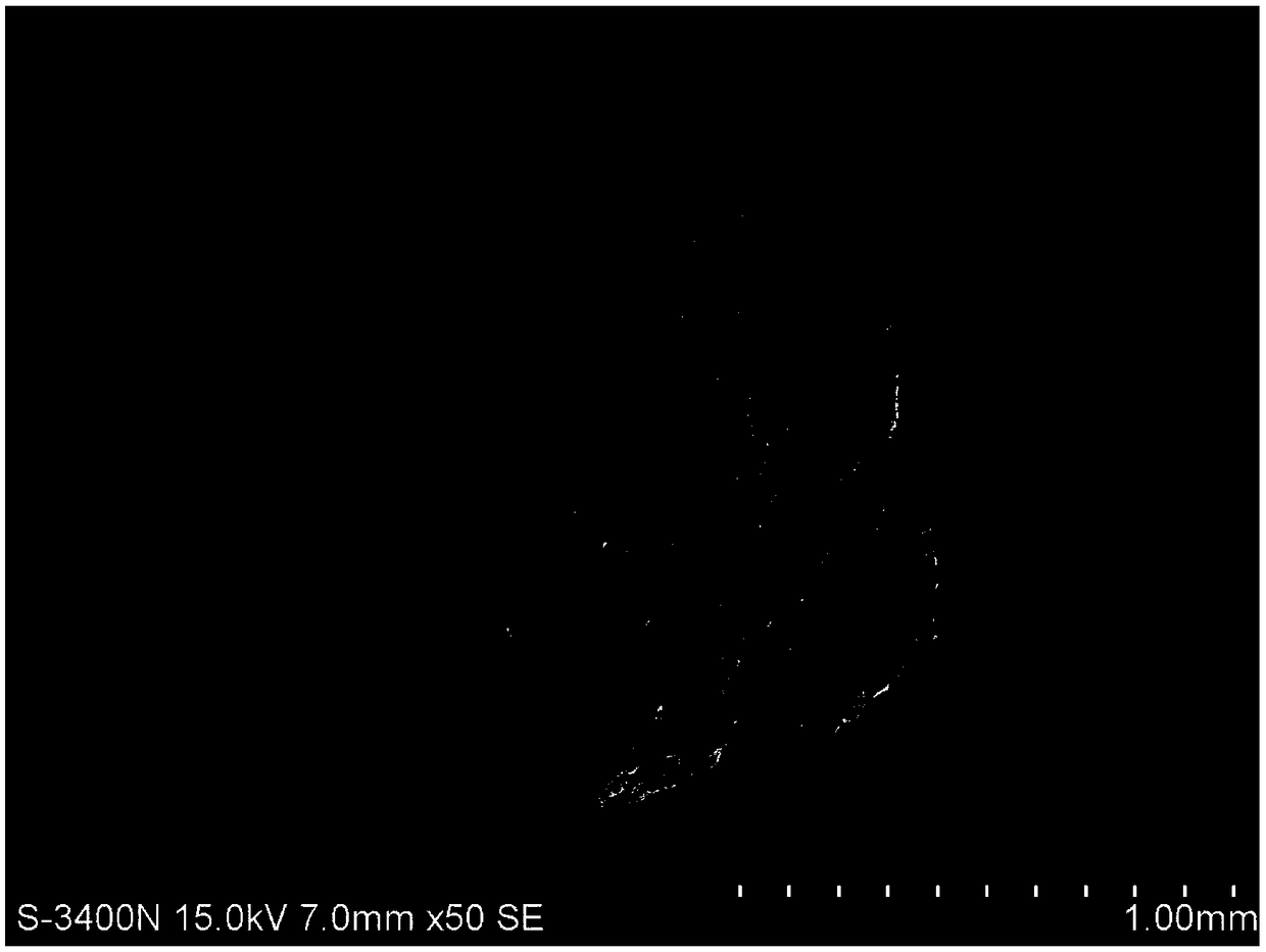 A kind of melamine silkworm excrement composite carbon material and its preparation method and application