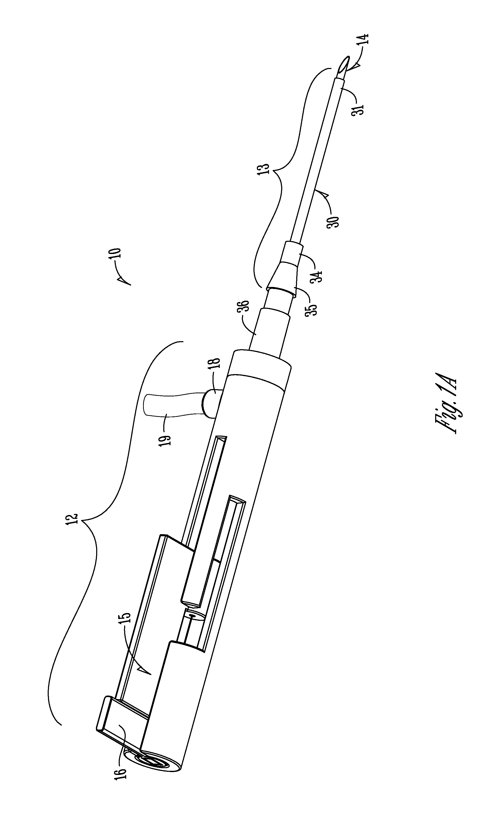 Catheter assembly with segmented stabilization system