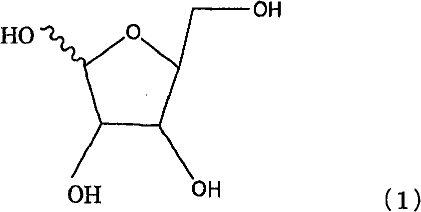 Method for production of furanose derivative