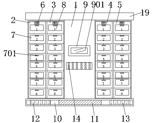 Chinese medicine sales cabinet