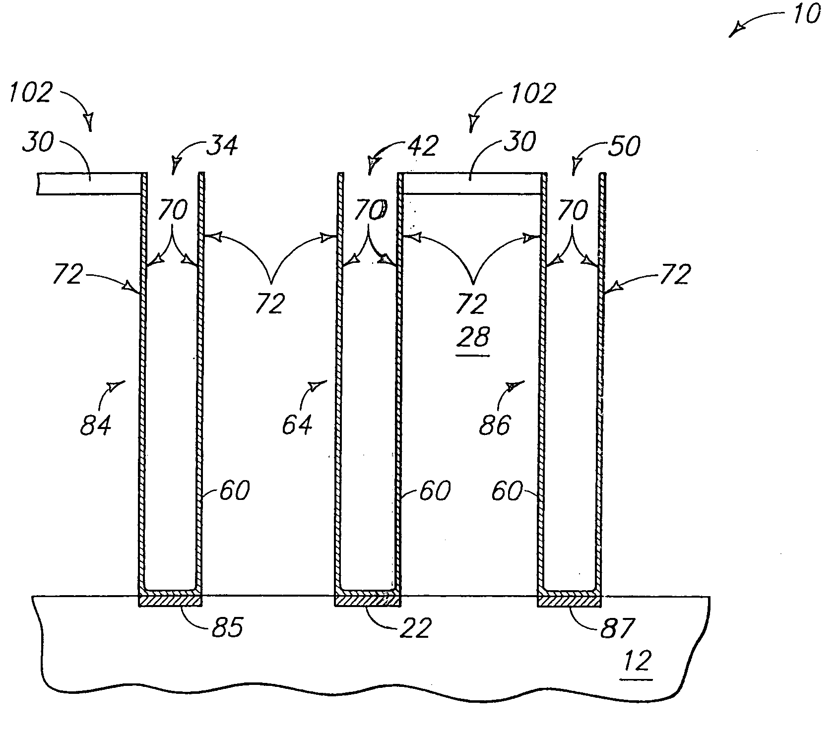 Semiconductor constructions, and methods of forming capacitor devices