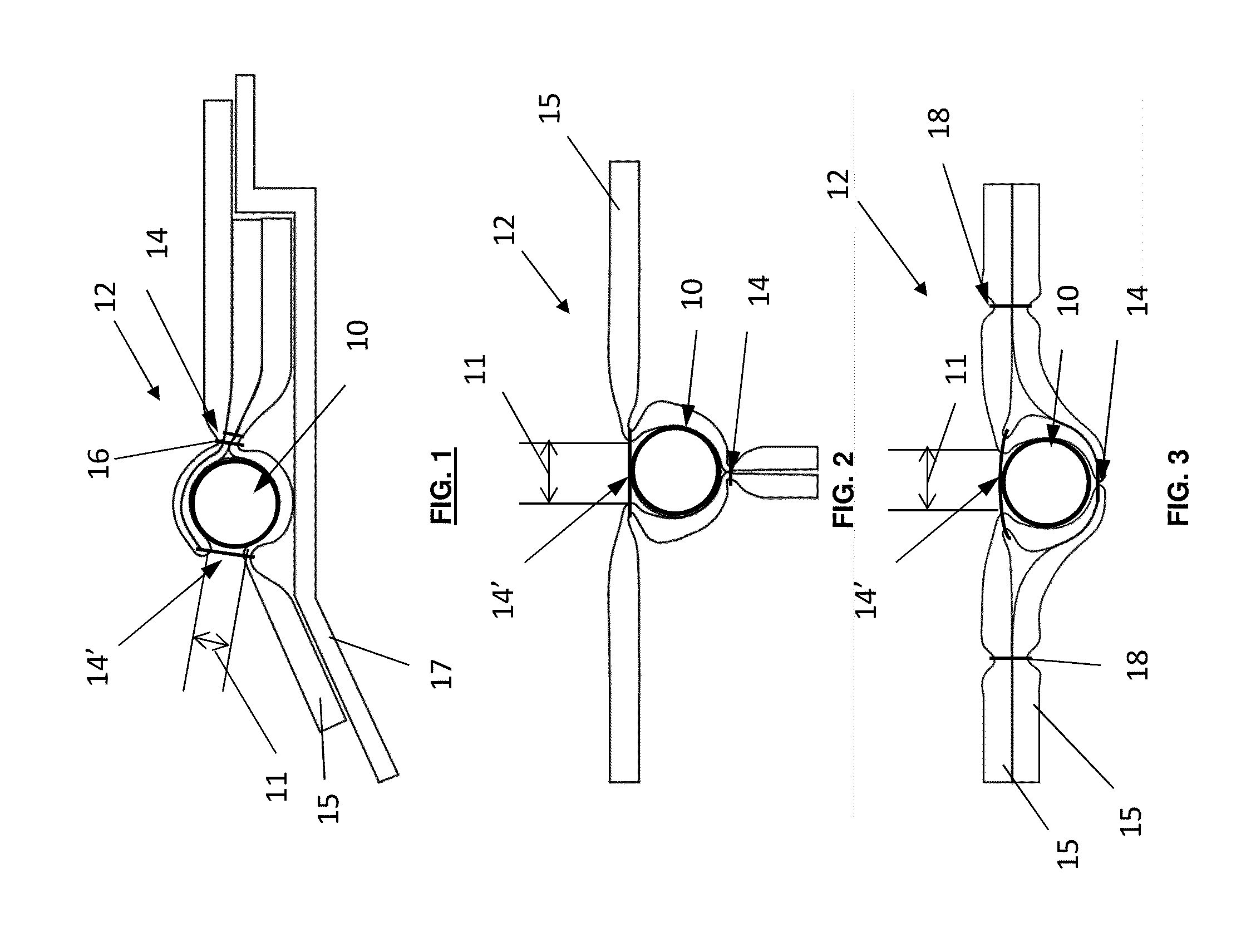 Method for providing illuminated components and components formed from the method