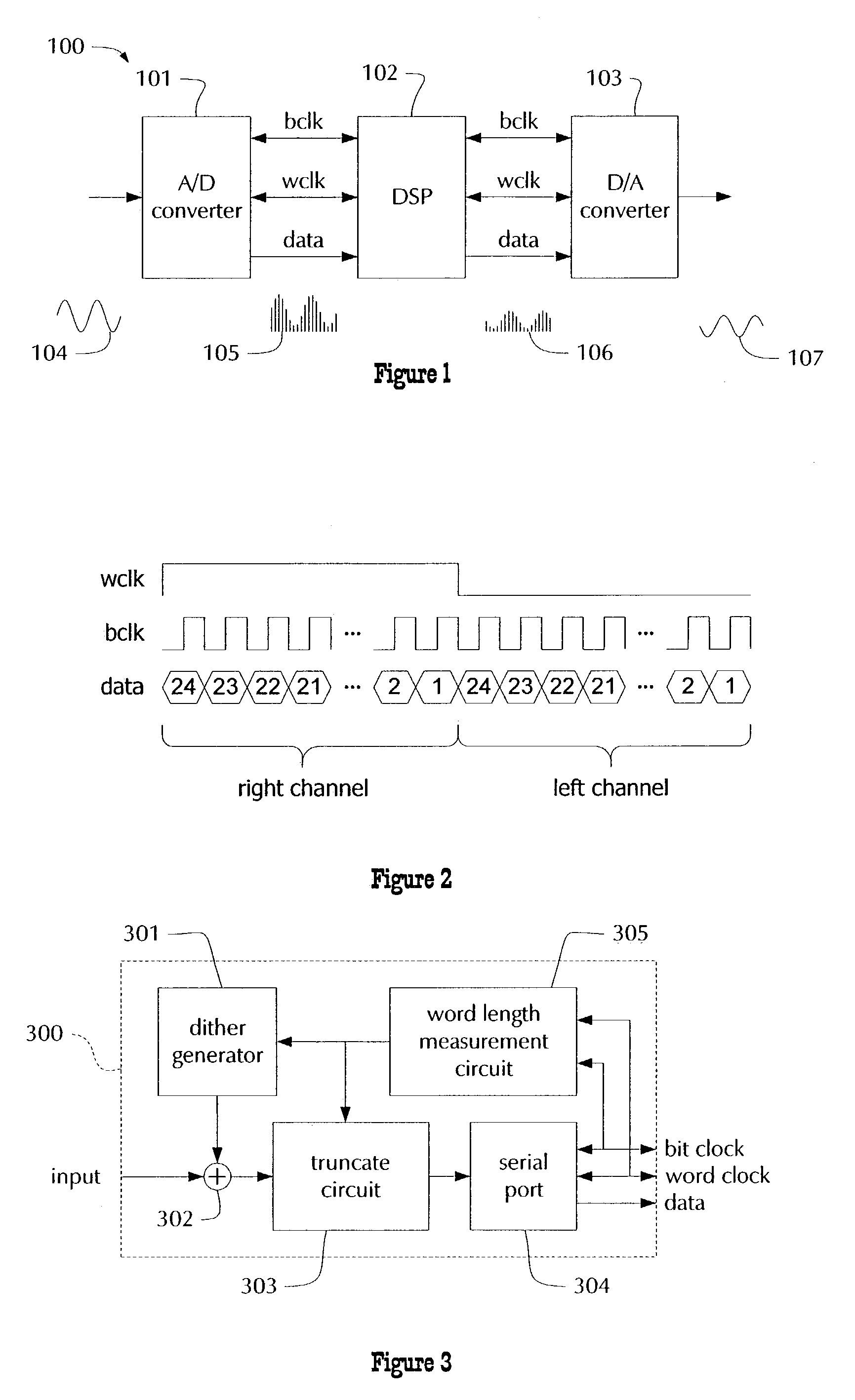 Method and apparatus for automatic word length conversion