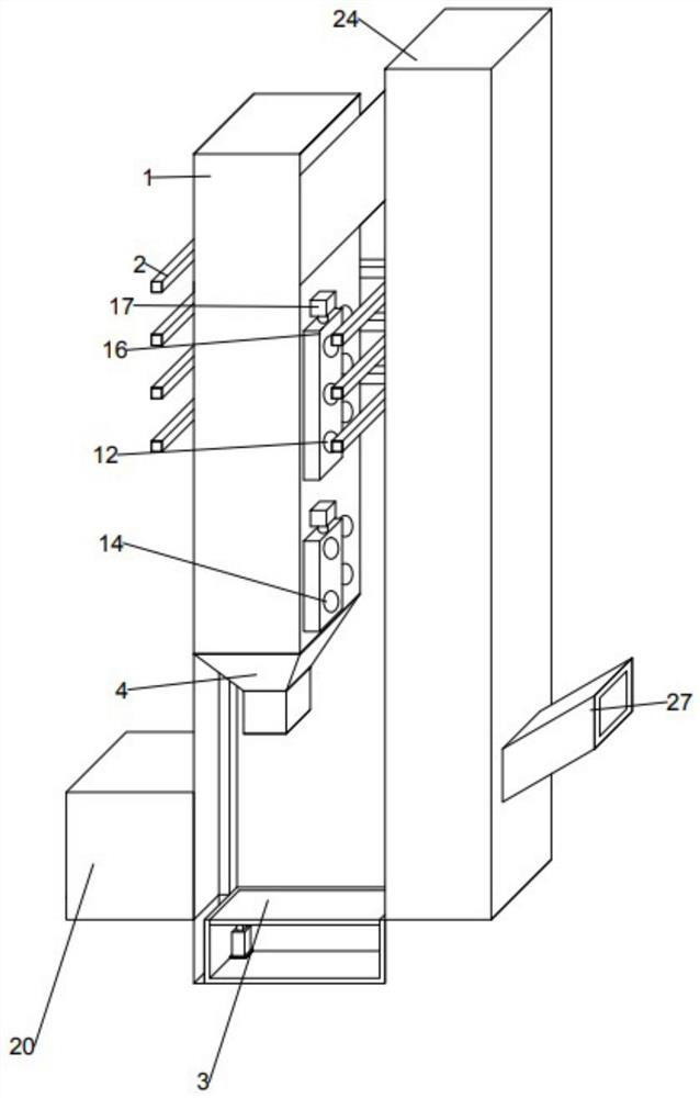 Integrated crushing system for backfill soil