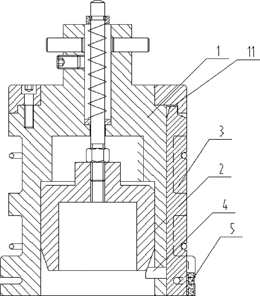 Brake hub honing head with improved structure