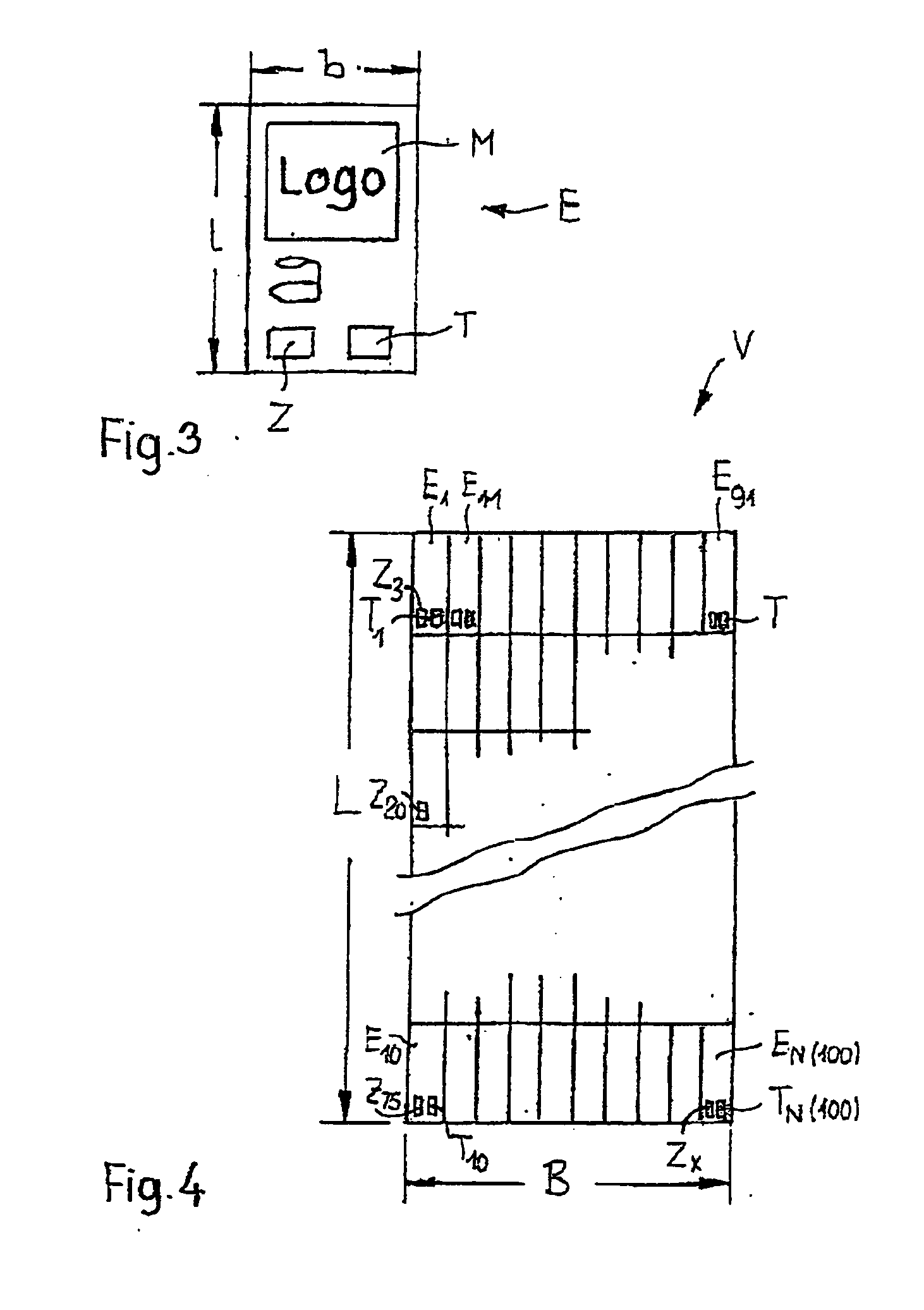Method and installation for producing patterned textile labels