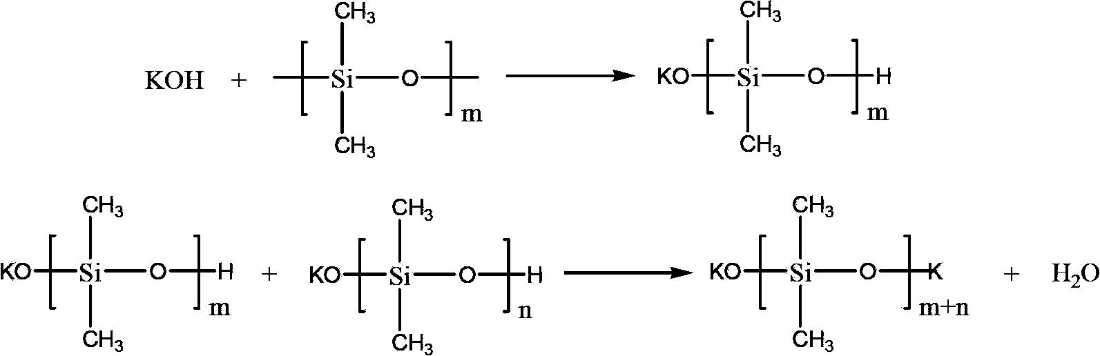Method for preparing siloxane potassium alcoholate